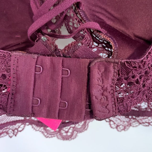 38D Purple Lace Pushup Bra #128 - Picture 8 of 8